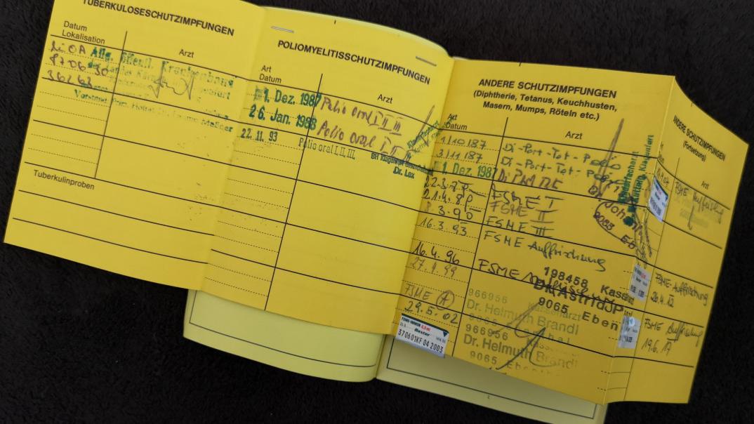 Impfpass - Kontrolle