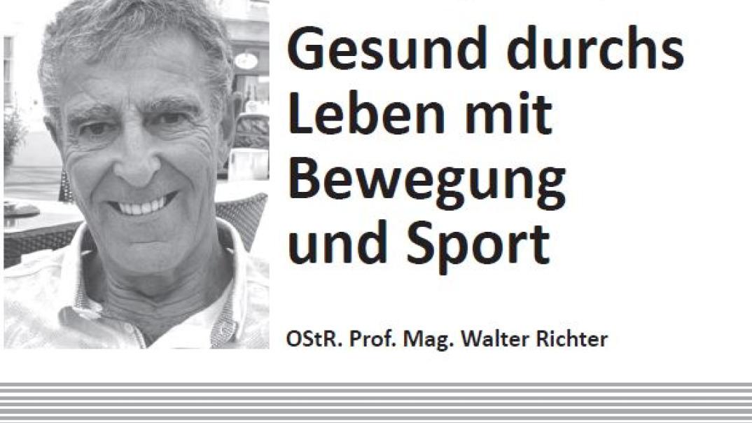 VORTRAG: “Gesund durchs Leben mit Bewegung und Sport“