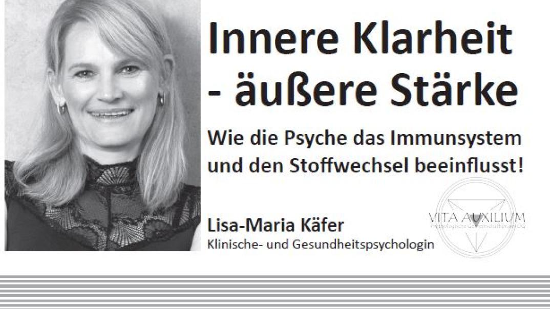 VORTRAG: Innere Klarheit - äußere Stärke