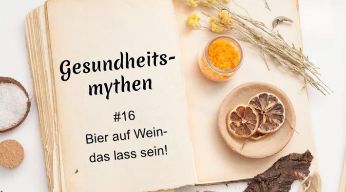 Bier auf Wein - das lass sein!
