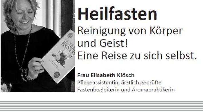 VORTRAG: “HEILFASTEN“
